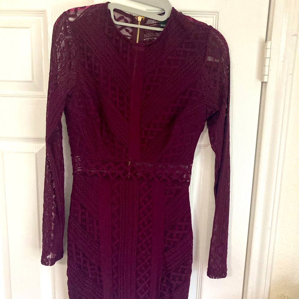 Windsor Long Sleeve Mini Dress